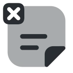Note Remove SVG Icon